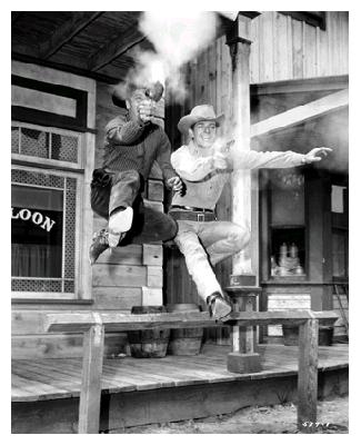 Bob Fuller and Peter Brown Press Photo