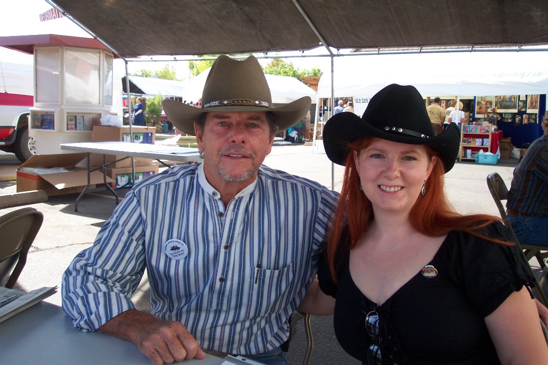 Kerstin with Peter Brown