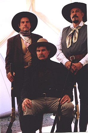 Peter Brown, Buck Taylor,  Mike Moroff