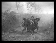 The medics rush to help