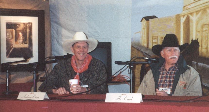 Andrew Prine and Alex Cord