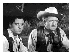 Billy with his adopted father at Doc's death