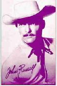 John Russell purple Lawman arcade card