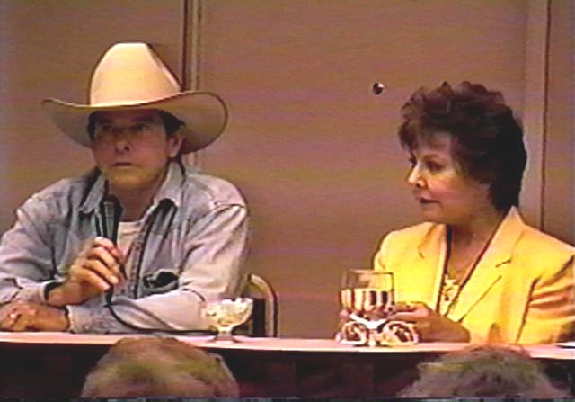 Peter Brown and Laura Elliott