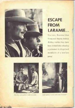 Lawman comic 2 inside cover