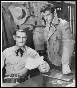 John Russell and Peter Brown in the Laramie Marshal's office
