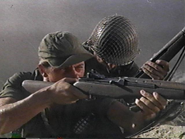 Chowhound tries to grab some of Bullseye's ammo