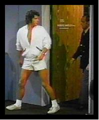 Stan [Peter Brown] leaving after his appointment with Bob
