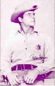 Peter Brown purple Lawman arcade card