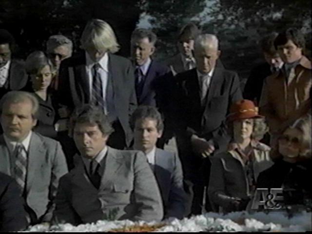 At the funeral