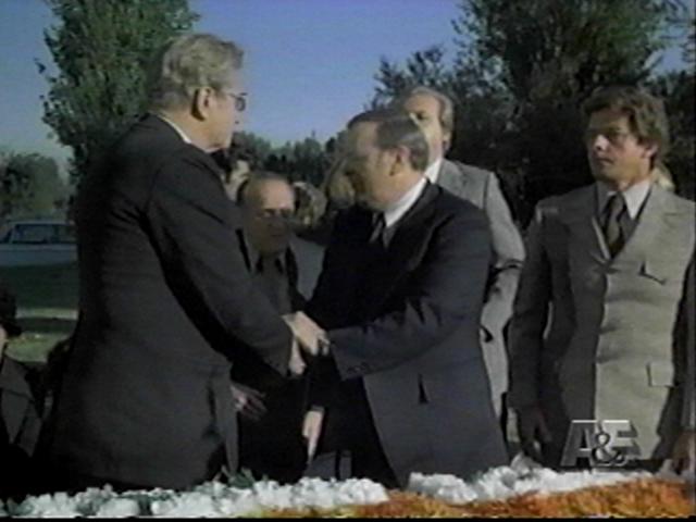 At the funeral