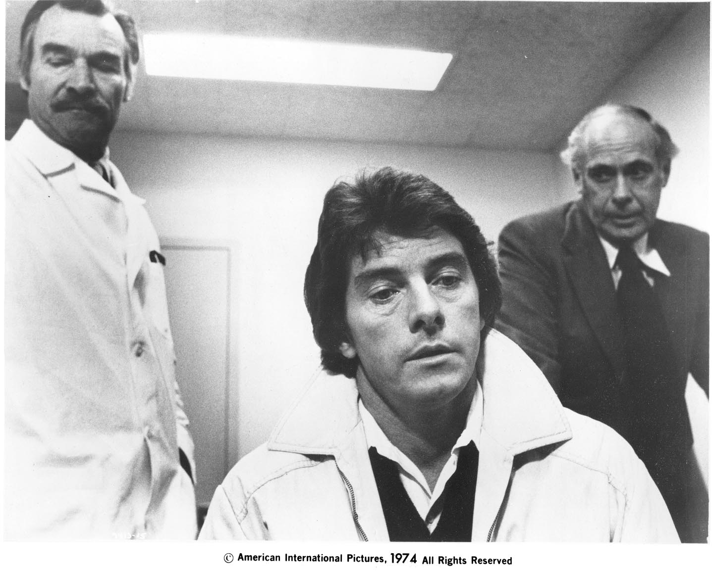 Peter Brown in a scene that does not appear in the movie