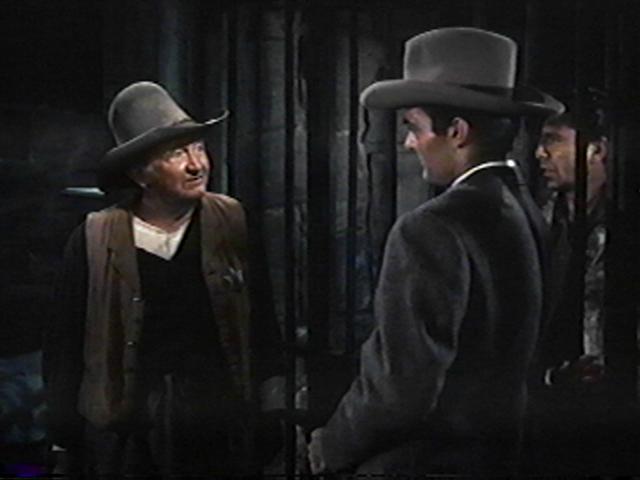 Walter Brennan and John Russell