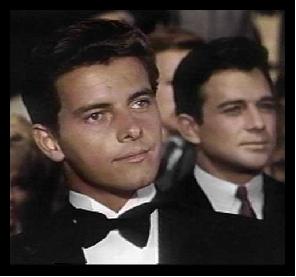 Peter Brown with James Stacy in the background