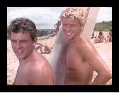 Fabian and Peter Brown in Ride the Wild Surf