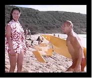 Tab Hunter and Susan Hart in Ride the Wild Surf