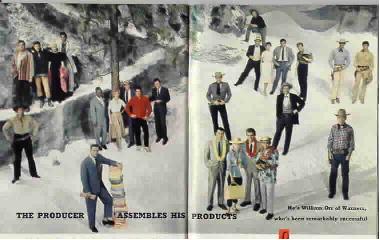 Warners stars from shows produced by William Orr